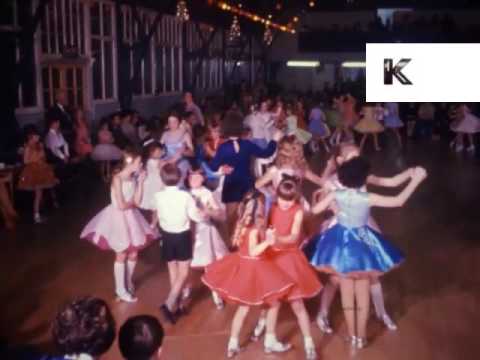 UK Late 1960s Early 1970s Young Girls have Dance Class