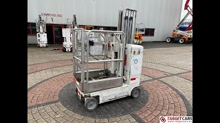 Genie GR-20 RUNABOUT GR20 VERTICAL MAST AERIAL WORK PLATFORM 03-15 802 mast climbing platform | Image 4 - Machineryline