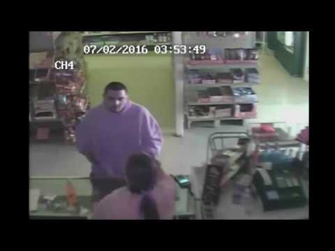 Man Caught on Camera Trying to Rob a Market in Calwa