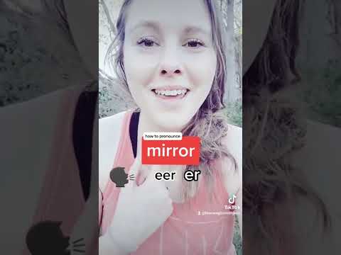 HOW TO PRONOUNCE "mirror" like a Native Speaker // ESL English Help