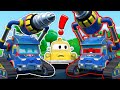 Help EVIL SUPER DRILL TRUCK Is Making A Mess Car Repair Cartoon For Kids Tom S Garage
