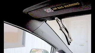 Honda sun visor repair (and other clamshell visors)