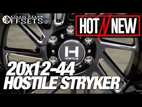 Hot n New Ep. 76: Hostile Stryker 20x12 -44 Black Milled