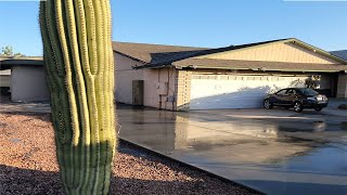 Adding Concrete RV Parking in Tempe, AZ