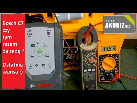 Akumulator FORSE 100Ah + Ładowarka Bosch C7