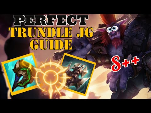 HOW TO PLAY TRUNDLE JUNGLE BEST BUILD AND RUNES S11 - League of Legends Season 11