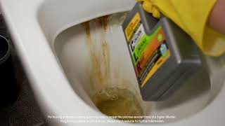 CLR - How to clean your Toilet Bowl with CLR Calcium, Limescale & Rust Remover
