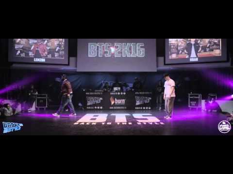 BTS 2K16 - 1/4 FINAL BATTLE POPPING - LEMZON VS HOAN