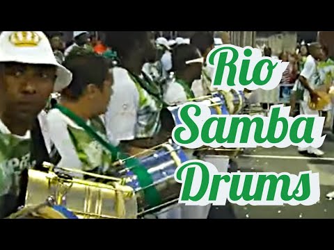 💚🤍Rio Samba Drums - The DRUMMING of Imperio da Tijuca