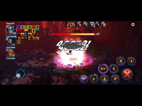 Captain America vs Knull stage 89 [Marvel Future Fight]