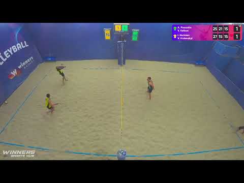 07:35 A. Pasazhin / V. Kelbas - I. Horiaiev / V. Kraievskyi 21.02.2023 | Winners Beach Volleyball