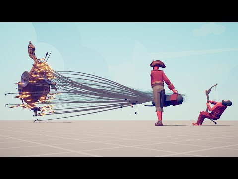 SUPER HARPOONER & FIREWORK ARCHER vs EVERY UNIT - Totally Accurate Battle Simulator TABS