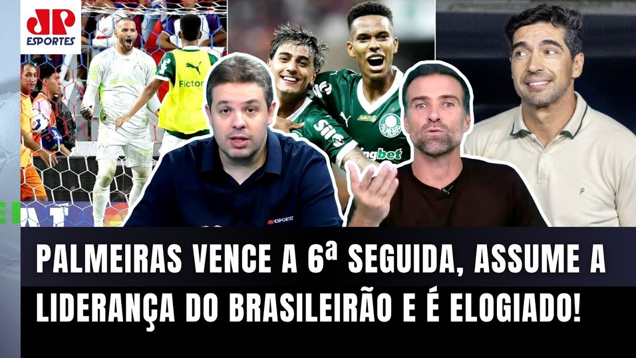 "ISSO MERECE ser MUITO EXALTADO, gente! O Palmeiras SIMPLESMENTE..." NOVO LÍDER é ELOGIADO!