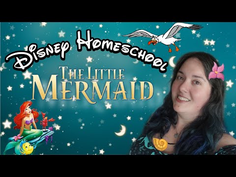 DISNEY HOMESCHOOL | Autism Home School | The Little Mermaid | Allergy Friendly Danish Smorrebrod