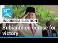 Indonesia's Subianto on course for victory in presidential election • FRANCE 24 English