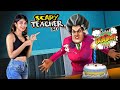 Miss T Ki Birthday Party Kharab Kar Di Scary Teacher 3d Pranks