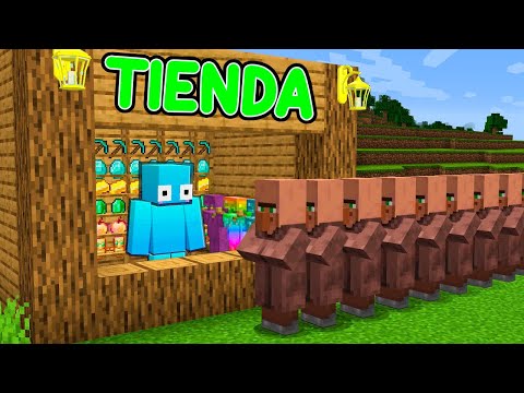 Awita - I opened a STORE for My Villagers in Minecraft!