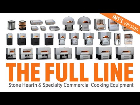 Linha completa de equipamentos de cozinha comercial e lareira de pedra da Wood Stone | Versão internacional