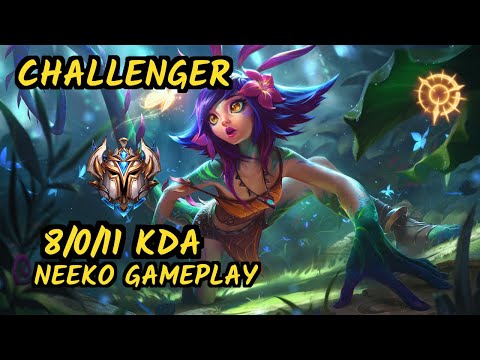 Kobbe (NEEKO) vs EZREAL - 8/0/11 KDA BOTTOM ADC CHALLENGER GAMEPLAY - EUW