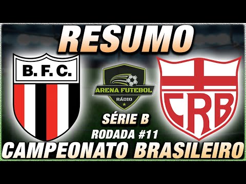 Botafogo-SP 1 x 2 CRB l Campeonato Brasileiro l Série B