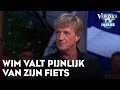 Pijnlijk: Wim valt van fiets en rijdt tegen stilstaande auto aan | VERONICA INSIDE