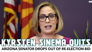 Kyrsten Sinema QUITS