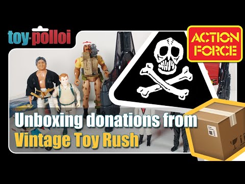Unboxing donations from Vintage Toy Rush - Toy Polloi