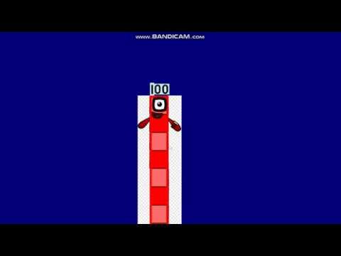 Numberblocks Animation - One Hundred Blocks Tall