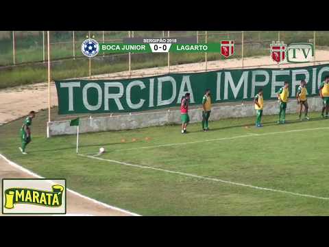 BOCA JUNIOR 0 X 1 LAGARTO - 2º TEMPO (Transmissão ao vivo) - 04/02/2018