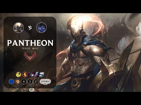 Pantheon Mid vs Sylas - EUW Grandmaster Patch 12.21