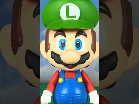 【Super Mario】Mario exchanging hats with Luigi #supermario #shorts #mario