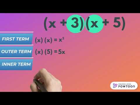 Examples of Product Of Two Binomials