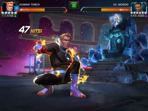 Abyss of legends Mordo soloed by Human Torch
