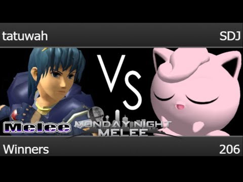 MNM 206 - FG | tatuwah (Marth) vs SDJ (Jigglypuff) Winners - Melee