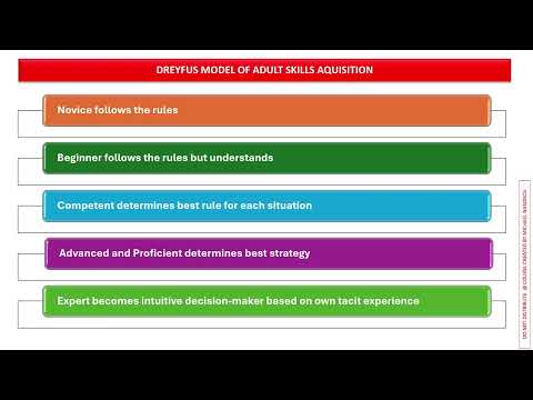 IS002: Dreyfus Model of Adult Skills Acquisitions