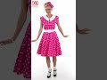 Hot pink 50er kjole video