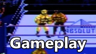 Title Match Pro Wrestling Atari 7800 Gameplay - The No Swear Gamer
