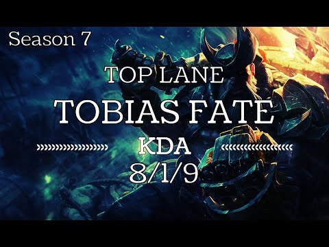 Tobias Fate - Gangplank vs Aatrox - NA - Gameplay Highlight S7