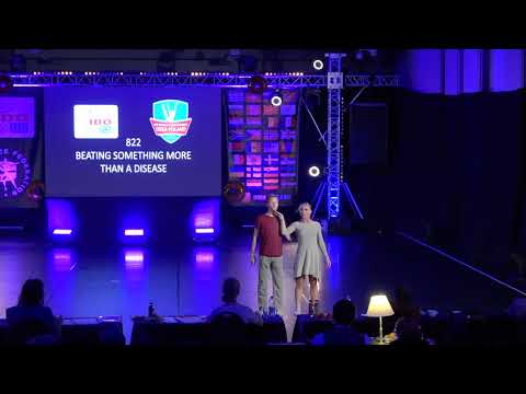 3rd place Selina Jappee/Herman Keim, Norway, Ossa World Dance Week 2019