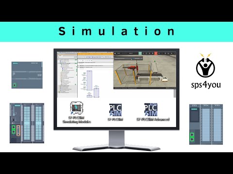 PLCSIM Simulation without PLC in the TIA Portal Basics – PLC Programming – Advanced Course (Chapt...