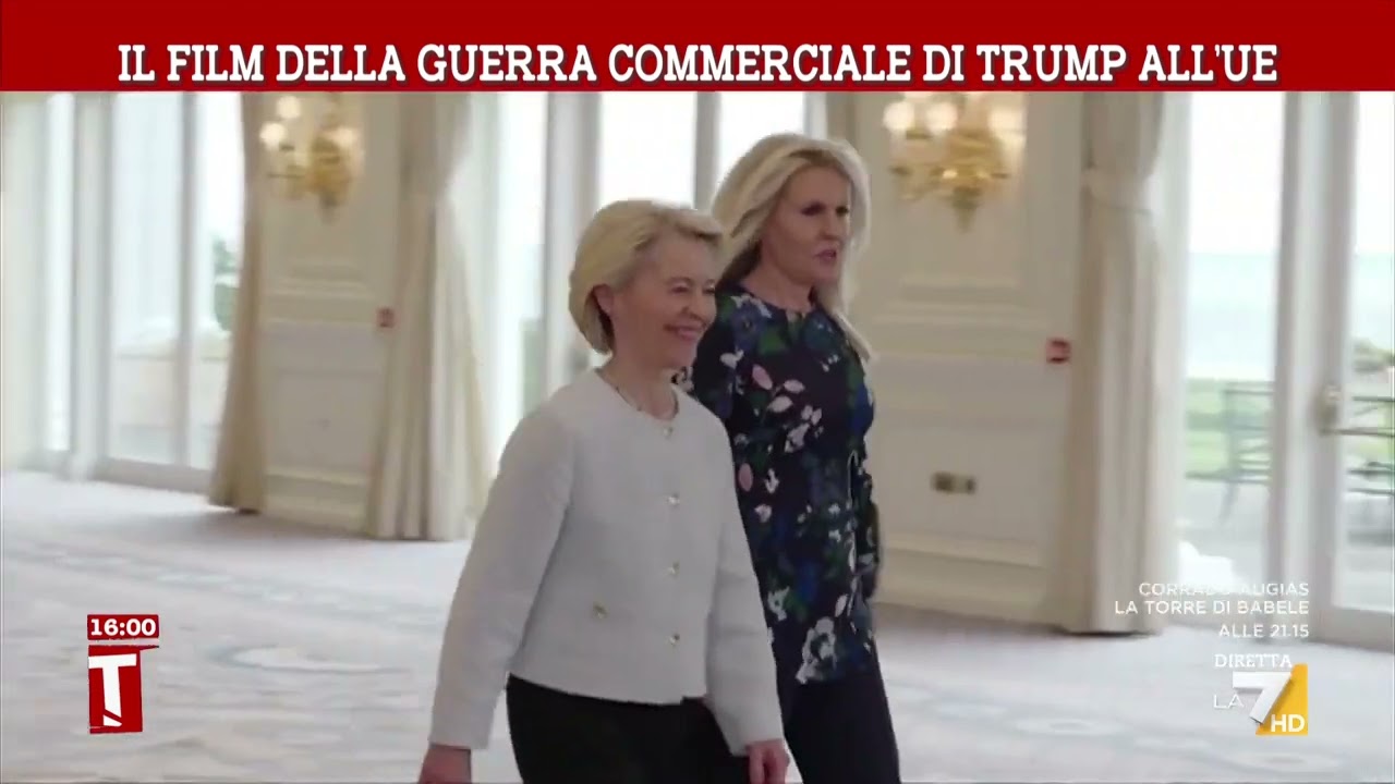 Il film della guerra commerciale di Trump all'Ue