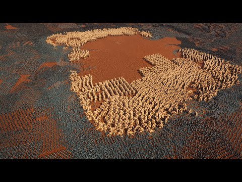 2.500 OGRE vs 200.000 UNITS - Epic Fantasy Battle Simulator