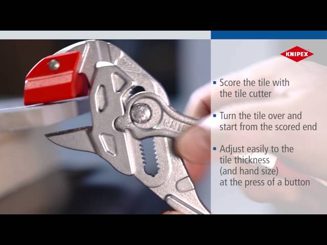 Video teaser per KNIPEX Tile Breaking Pliers