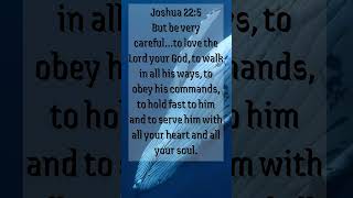 Joshua 22:5 - Bible Verse