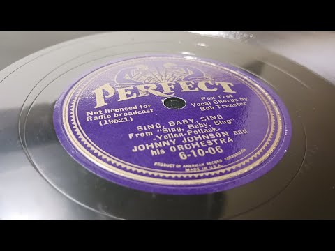 "Sing Baby Sing" From Sing Baby Sing by Johnny Johnson's Orchestra with Bob Treaster 1936