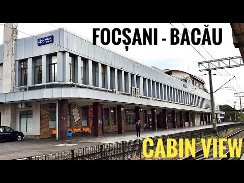 Train CABVIEW 🇷🇴 Focșani - Bacău (Romania) on M500 - locomotive driver's view
