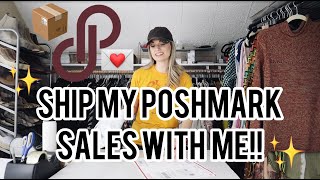 Ship My Sales on Poshmark With Me!! See What