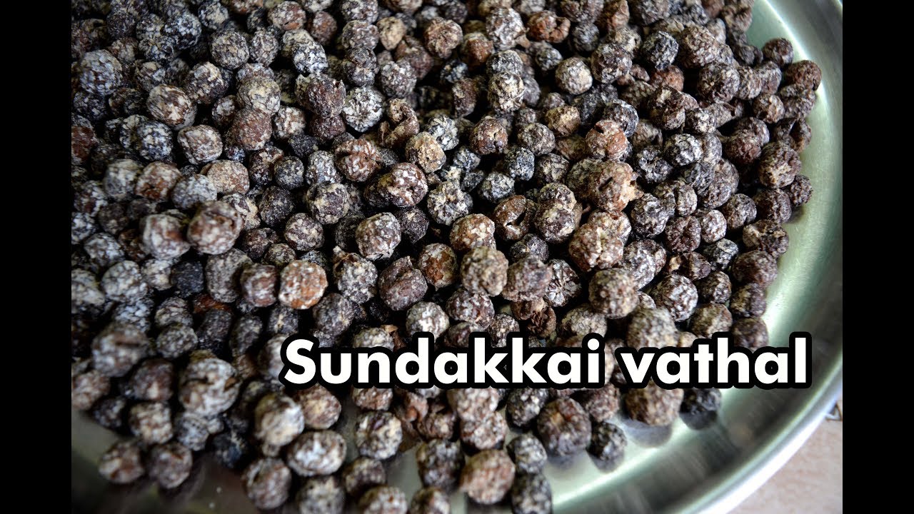sundakkai vathal | சுண்டக்காய் வத்தல் | Sundried Turkey Berry at homemade
