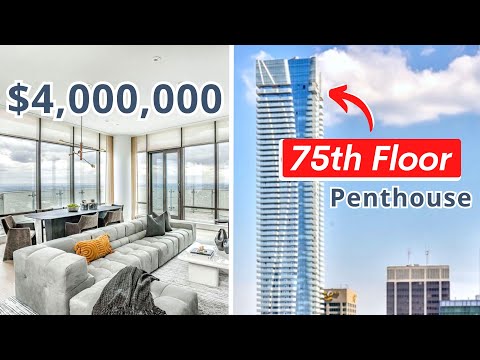 75th Floor Condo | Toronto Canada 🇨🇦 | Condo Tour 2025