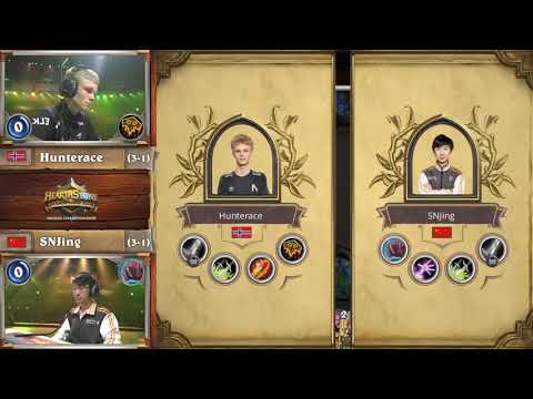 SNJing vs Hunterace《爐石戰記》HCT 世界總決賽 - Day 4